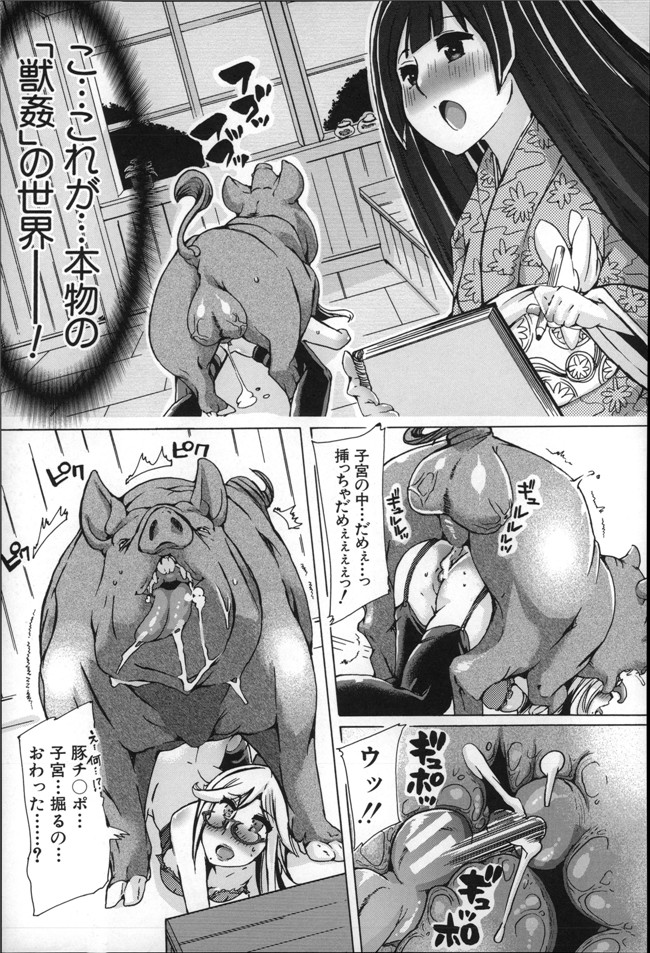 邪恶少女h漫画大全かすみ:[チキコ] 獣姦肉便器h本子