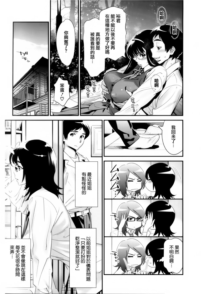 本子库[天鵝之戀漢化組]工口少女漫画:[桂よしひろ] 眼镜noメガミh本子