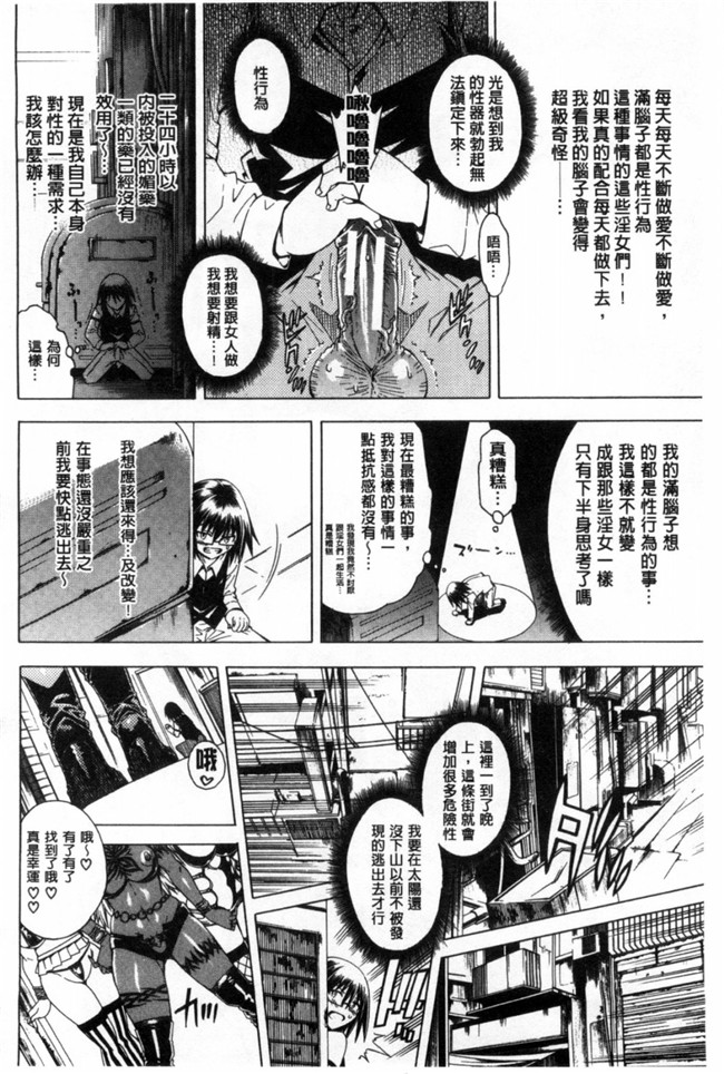 日本少女漫画无翼鸟之ここはビッチ街！這裡是淫蕩女街!! 