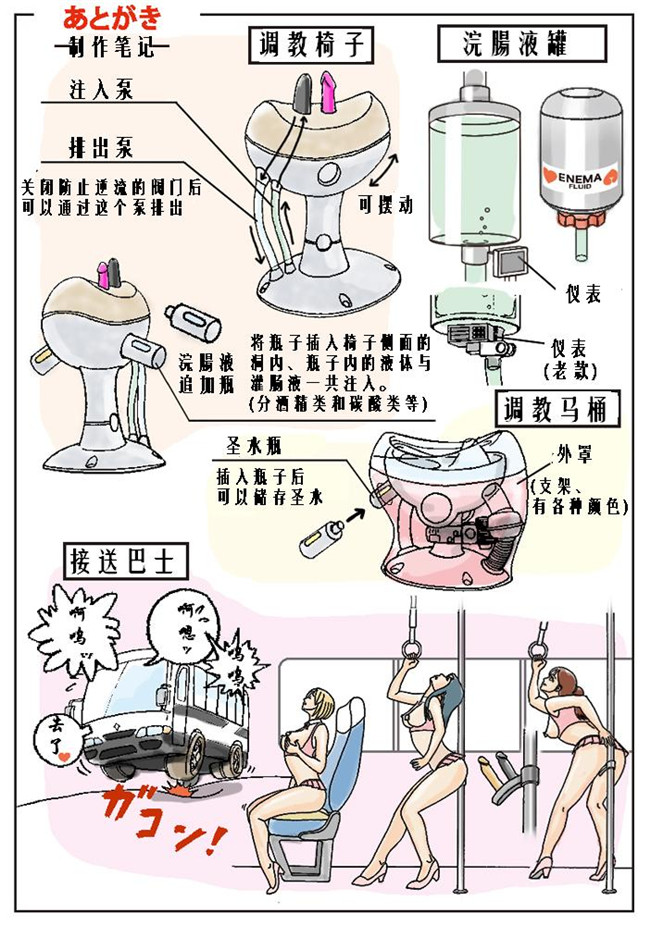 便器口工少女漫画之全彩h本子[Bカイマン]奴隷社員アナルマゾ調教1-新人研修編