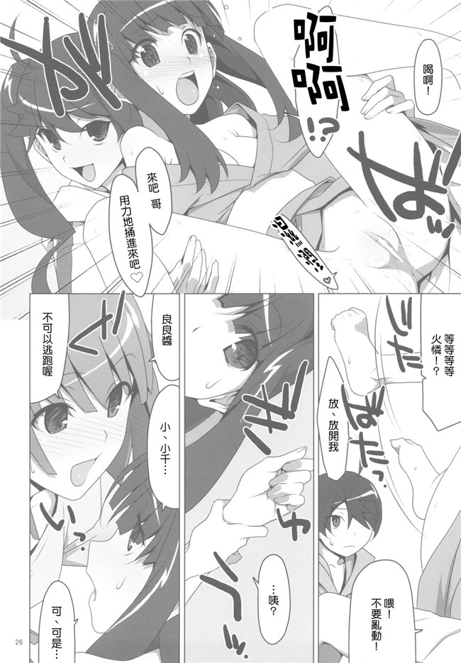 本子库之[L.S同漫汉化组]肉番漫画[TIES(タケイオーキ)]PLUNDER舰娘本子(化物語)