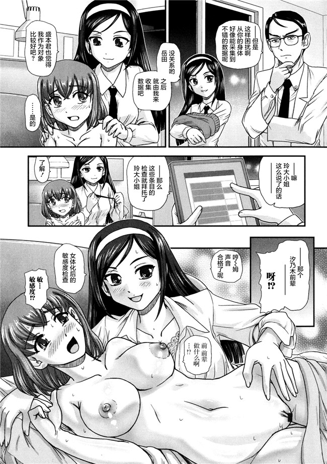 无遮盖[ダルシー研Q所]漫画之にょたいか凌辱検査