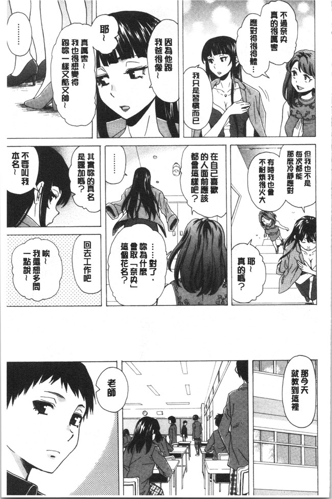 妖气漫画舰娘本子之[楓牙] キャバ嬢先生と僕の部屋で