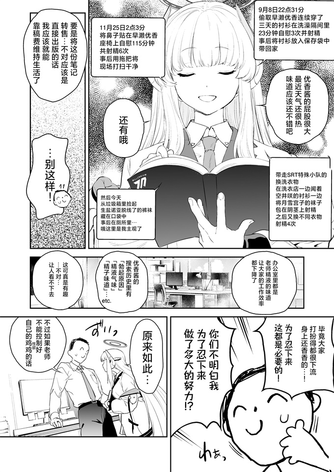 少女本子之セミナー書記生塩ノアによる逆ちんぽ管理記録