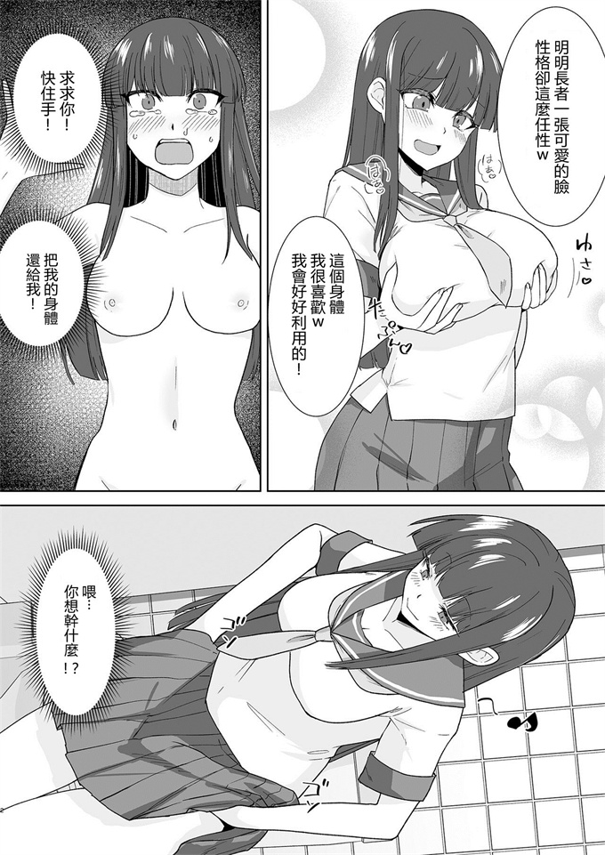 日本漫画之真理之女子校生潜入ルポ-犯罪者が女の子に憑依してみた