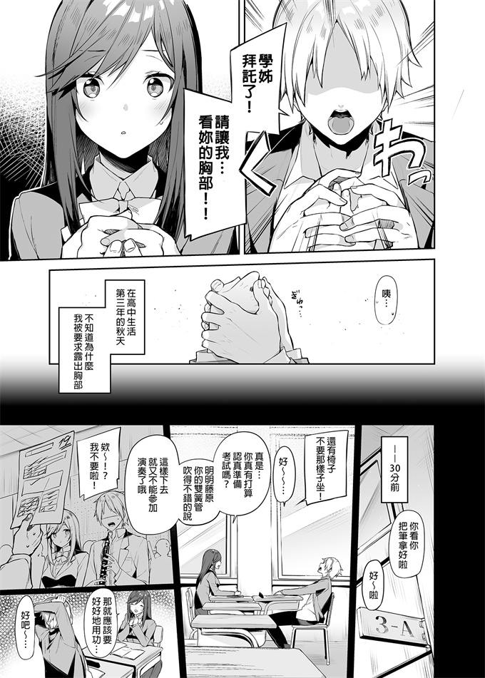 制服漫画之[すこぶるやま(イトハナ)]先輩!もっと俺にご褒美ください!