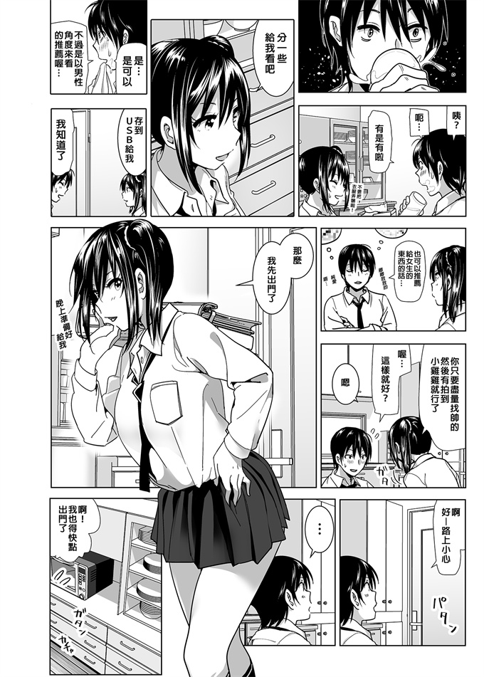 邪恶h漫画之妹のおっぱいがまるだしだった話 總集篇2