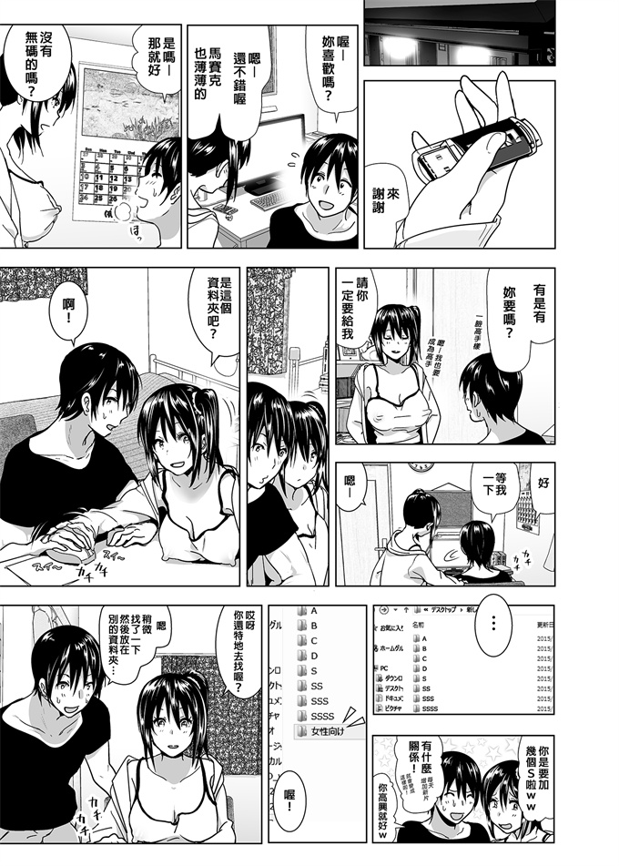 邪恶h漫画之妹のおっぱいがまるだしだった話 總集篇2