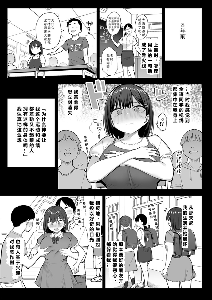 里番乳控本子之[ゐちぼっち(一宮夕羽)]ずっと好きだった巨乳幼馴染が不良達に弄ばれた七日間 中